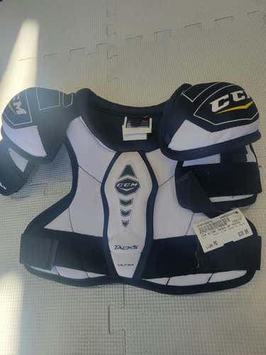 Used Ccm Ultra Tacks Sp Youth Md Hockey Shoulder Pads