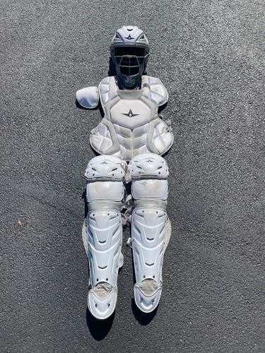 Used Custom All Star System 7 Axis Catcher's Set