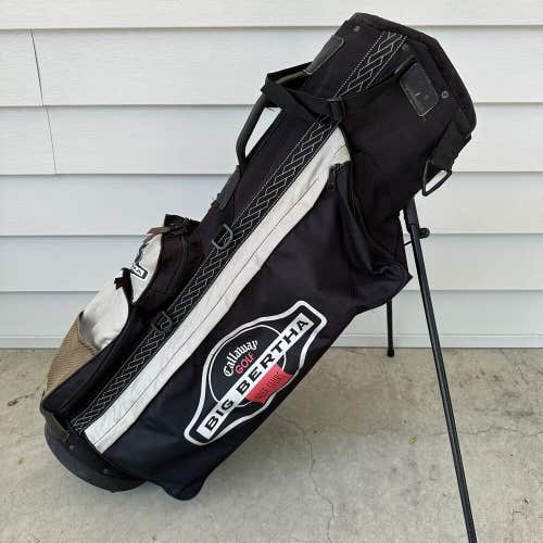 Callaway Big Bertha Golf Clubs Stand Carry Bag 4 Way Divider No Carrying Straps