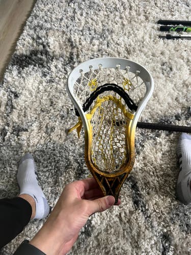 Dyed Signature Contract Strung Lacrosse Head