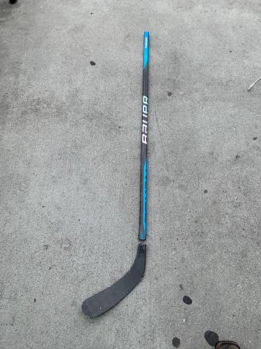 Broken Used Intermediate Bauer Right Handed P92  Nexus Sync Hockey Stick