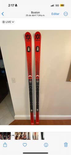 New 188 cm Without Bindings Racetiger GS Skis
