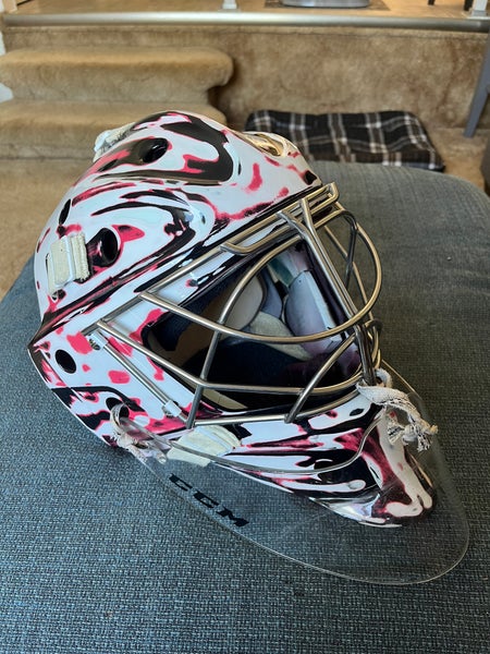 Used senior goalie mask