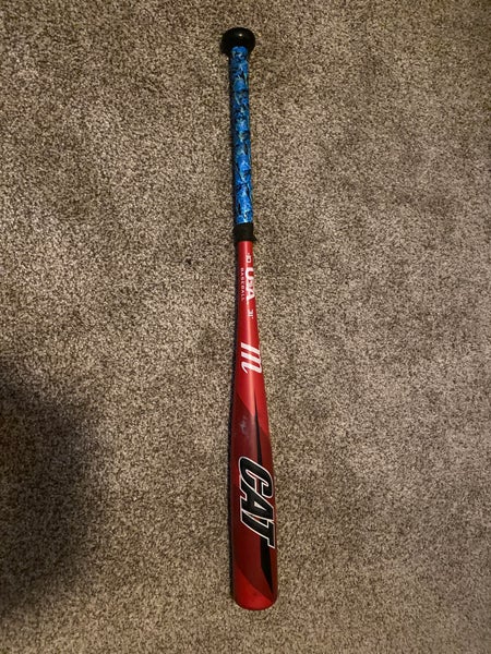 Used  Marucci USABat Certified Alloy 21 oz 31" CAT Bat