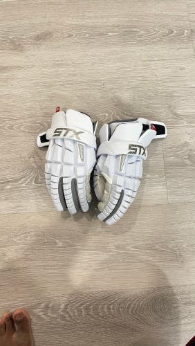 Used  STX Large Surgeon RZR Lacrosse Gloves