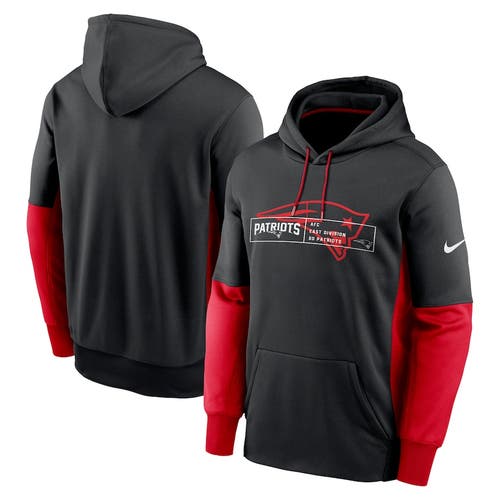New England Patriots Nike Color Block Fleece Performance Hoodie - Medium - NEW w/TAG