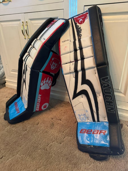 Used Vaughn Pro V Elite Goalie Leg Pads