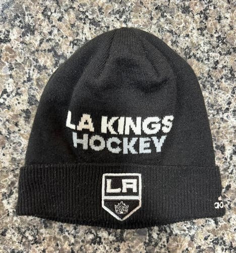 Adidas LA Kings Knit Hat Black Beanie