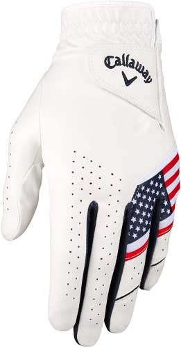 Callaway USA Weather Spann 2020 Glove (LEFT, Men's, CADET XL) Golf NEW