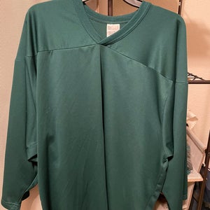 Dark Green Ccm Practice Jersey Size M