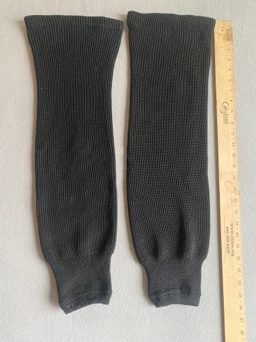 Used Black Hockey socks