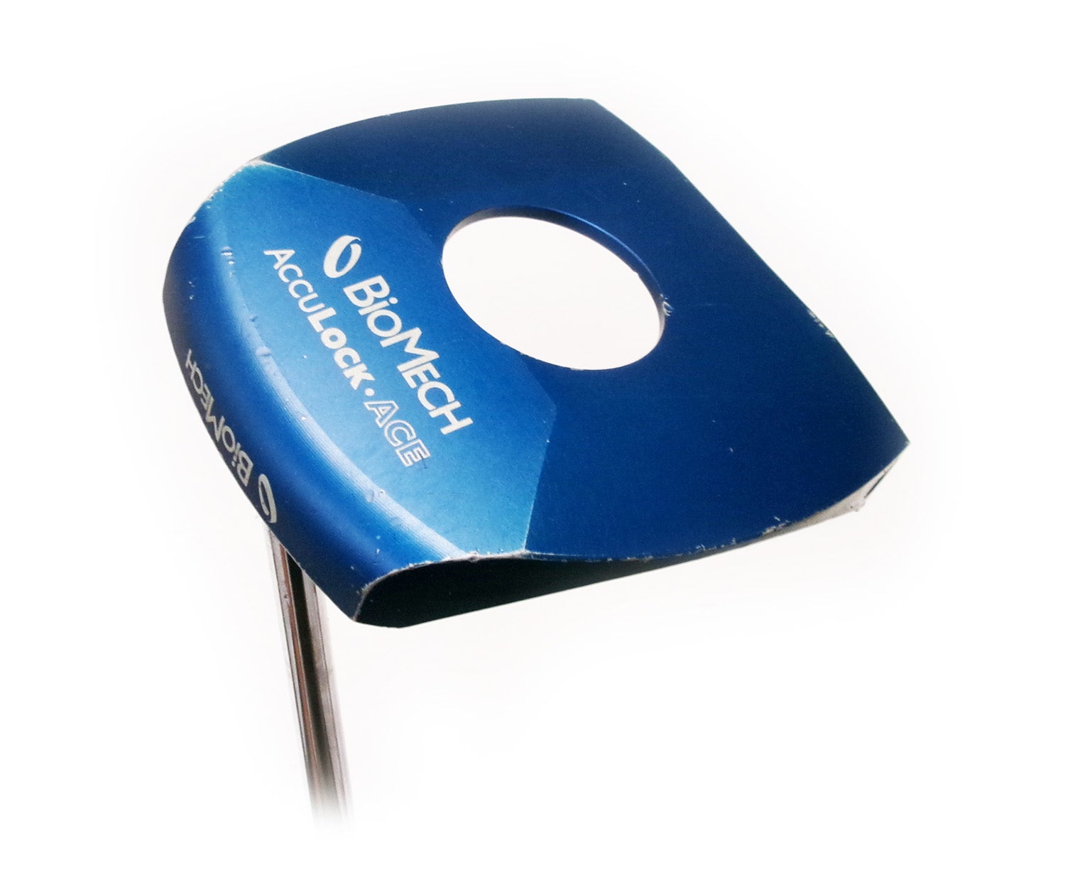 BiOMECH ACCULOCK ACEパター 青 GK豊田▽ 592 【希少】BIOMECH GOLF