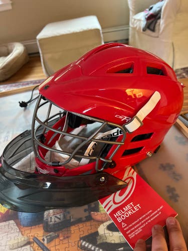 New Cascade CSR youth goalie helmet