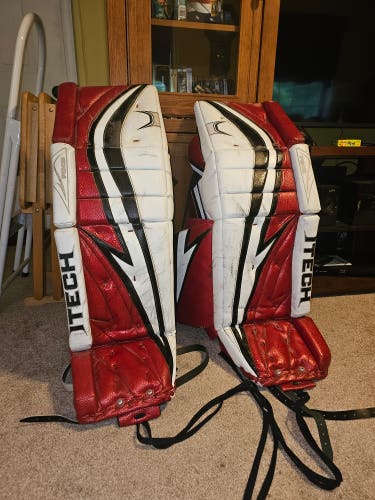 Kevin Weekes Used Large Itech RX9 Goalie Leg Pads