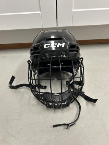 Ccm Hockey Helmet Tacks 720 Black Small
