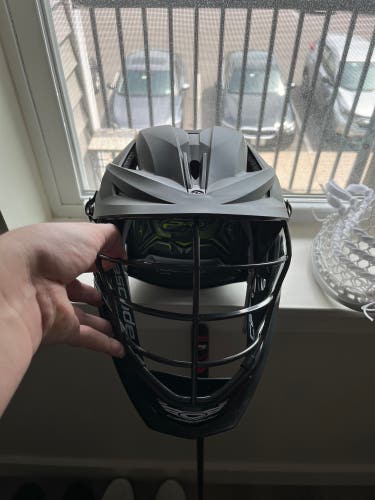 New Matte Black Cascade XRS Pro Helmet