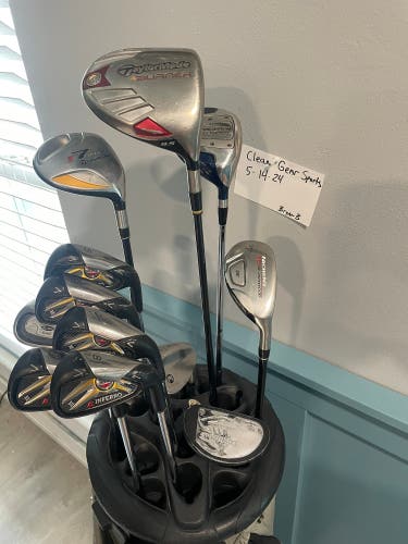 TaylorMade Extra tall +1.5” complete golf package