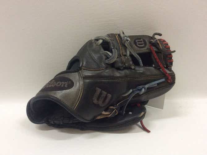 Used Wilson A2000 1787 11 3 4" Bb Sb Gloves Fielders