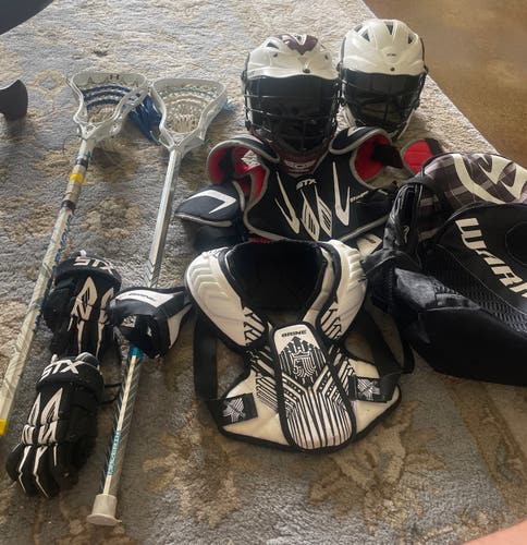 LacrosseGear Helmets Sticks And Pads