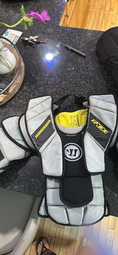 Used Large/Extra Large Warrior Ritual X3E Goalie Chest Protector