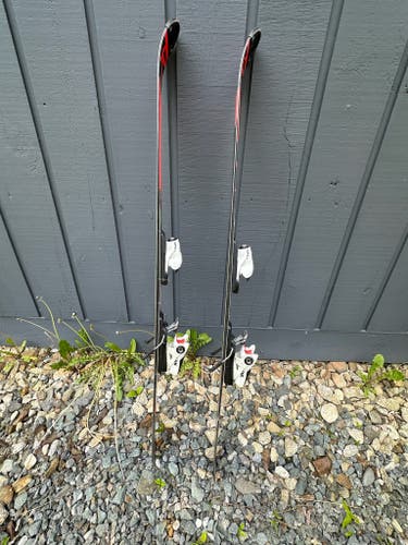 Used 2021 Rossignol 142 cm Racing Hero Athlete SL Skis With Bindings Max Din 10