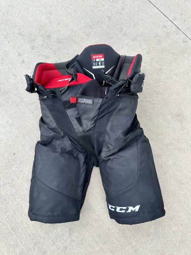 CCM Jetspeed FT4 Pants Black Junior Large