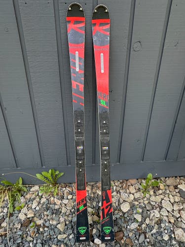 Used Rossignol 157 cm Racing Hero FIS SL Pro Skis Without Bindings