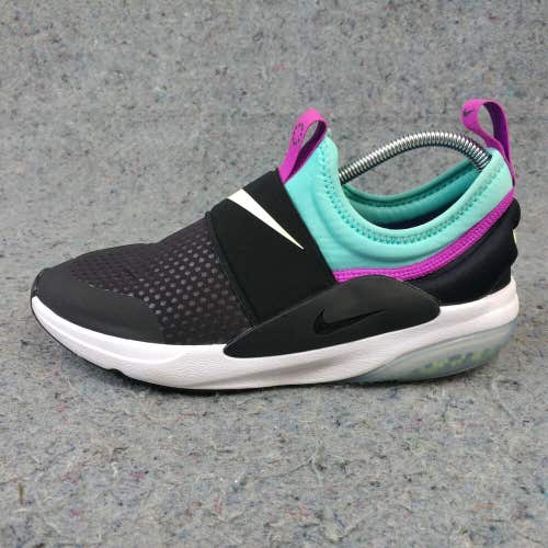 Nike Joyride Nova Girls 7Y Slip On Shoes Low Sneakers Black Purple AQ3141-003