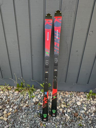 Used Rossignol 165 cm Racing Hero FIS SL Pro Skis Without Bindings r13