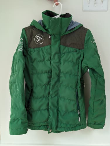Green GMVS Used Women's Small Team Jacket