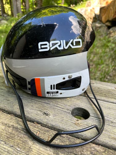 Used Small / Medium Kid's Briko Vulcano FIS Helmet FIS Legal