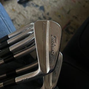 Used Men's Titleist Right Handed Stiff Flex  MB Forged 714 Iron Set