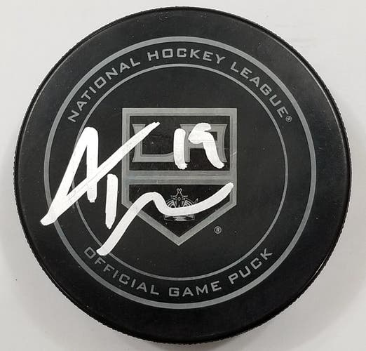 ALEX IAFALLO Autographed Los Angeles Kings NHL Hockey Official GAME PUCK Signed