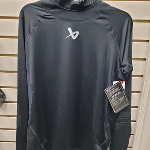 NEW! Bauer Senior Large LS NeckProtect KEVLAR Base Layer Shirt