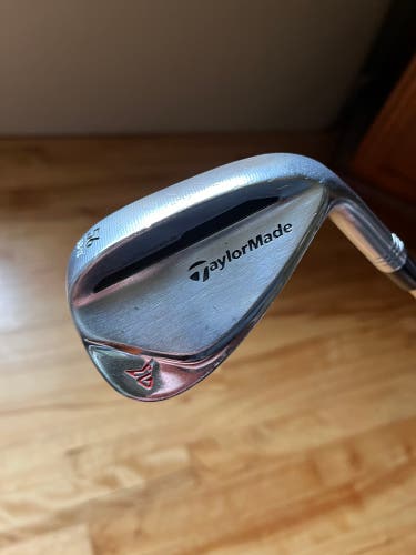 Used TaylorMade Right Handed Wedge Flex Steel Shaft Milled Grind 2 Wedge