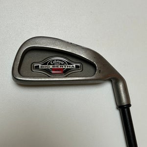 Callaway Big Bertha iron 4 RH Golf Club Graphite Firm Flex