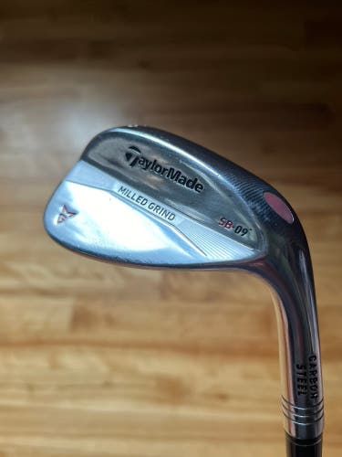 Used TaylorMade Right Handed Wedge Flex Steel Shaft MIlled Grind Wedge