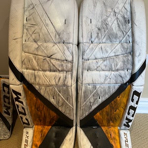 Used 33" CCM Eflex 5 Regular Goalie Full Set Pro Stock