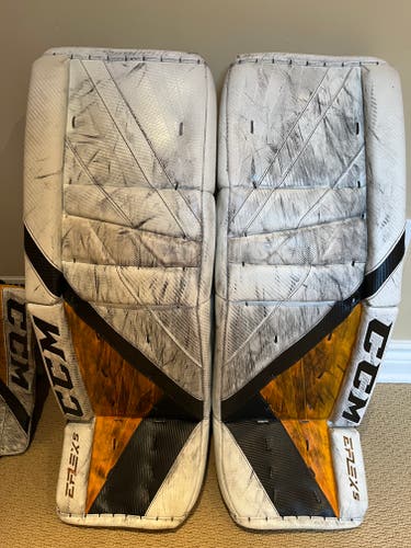 Used 33" CCM Eflex 5 Regular Goalie Full Set Pro Stock