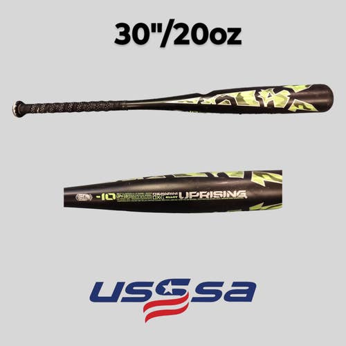 DeMarini Uprising USSSA Certified Bat (-10) 30"/20oz