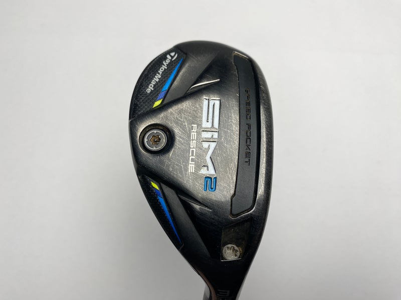 Taylormade SIM2 Rescue 3 Hybrid 19.5* Tensei Blue Raw AV Series 80g Stiff RH