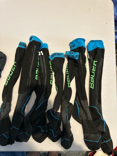 Black Used Men's Bauer Socks