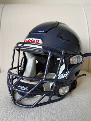Riddell Speed Flex Football Helmet Adult Medium Navy