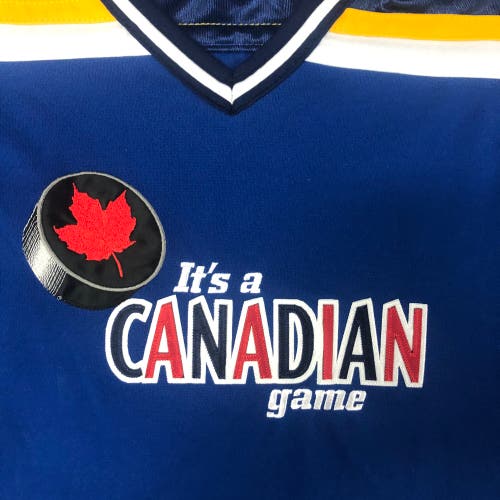 “It’s a Canadian Game” XXL hockey jersey