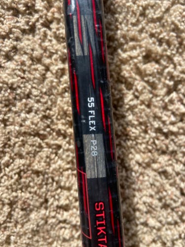 Used Intermediate CCM Right Handed P28  JetSpeed FT5 Pro Hockey Stick