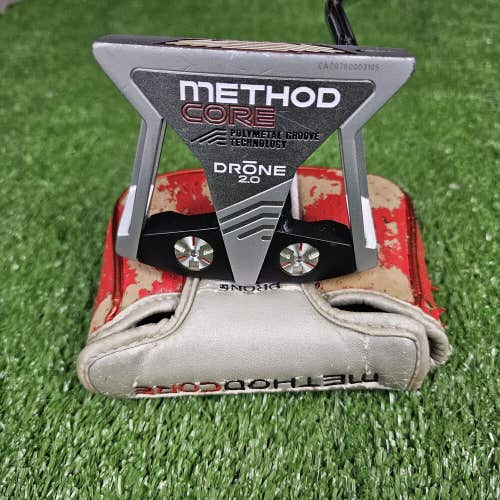 Nike Method Core Drone 2.0 Mallet Putter 33.5" RH Needs Grip With HC