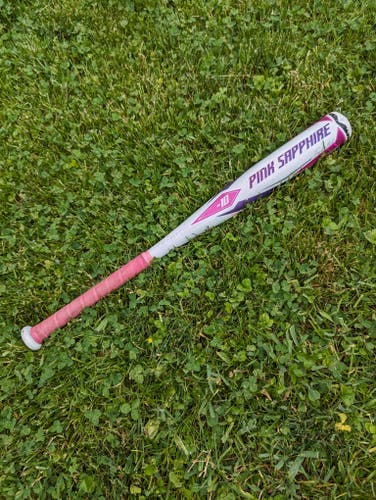 Used 2012 Easton Sapphire Bat (-10) Alloy 15 oz 25"