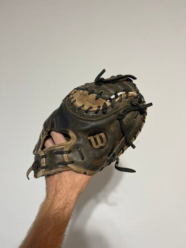 Wilson a2000 pudge 32.5 catchers mitt baseball Glove