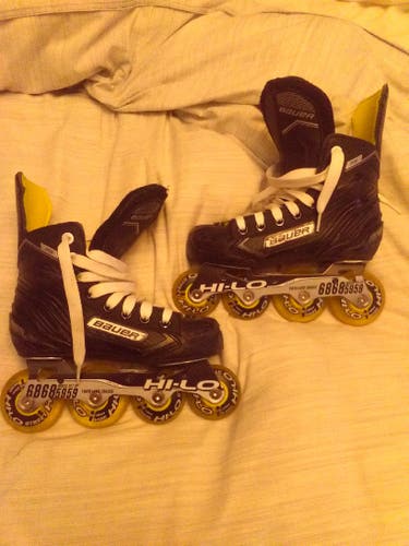 Bauer Inline RS Skates Regular Width Size 1 - Almost New condition