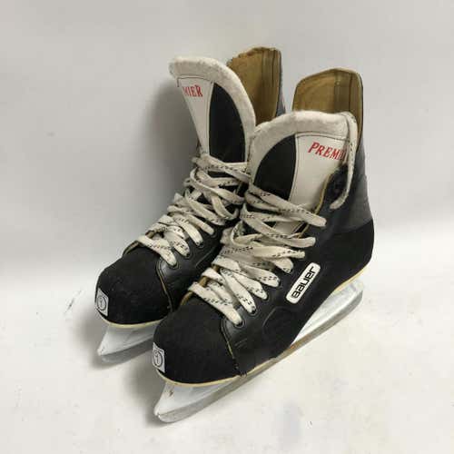 Used Bauer Premier Senior 9 Ice Hockey Skates